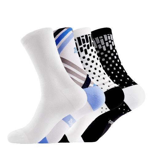 Cycling Socks, Breathable Crew Bike Socks, Men & Women